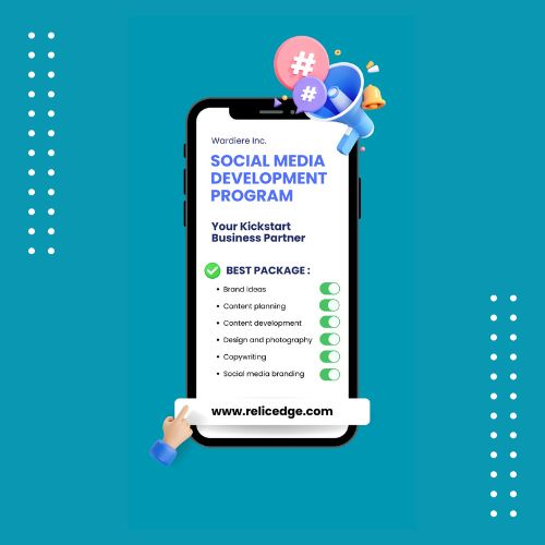 social media management flyer